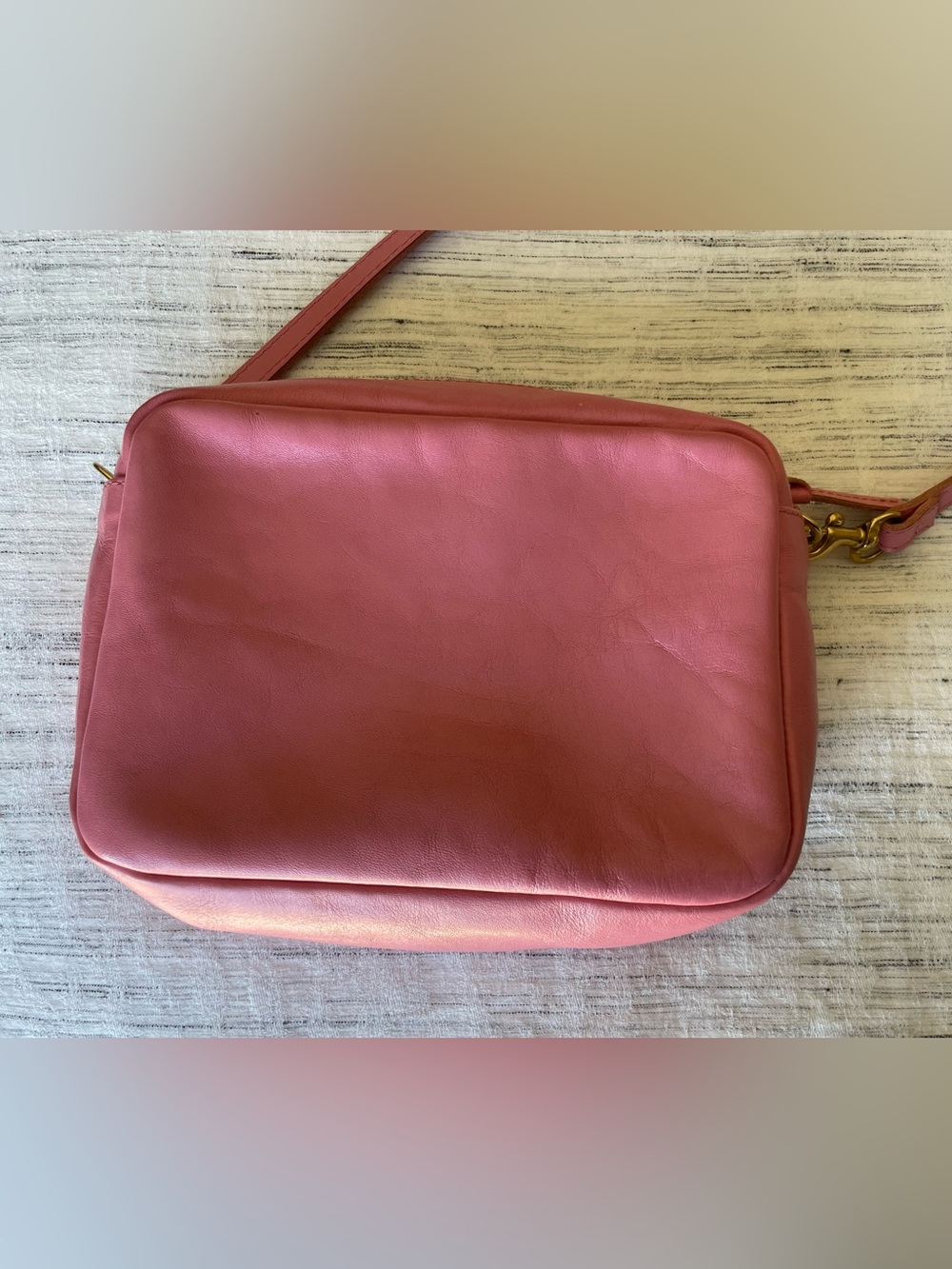 Clare V. Lollipop Midi Sac Leather Crossbody Bag - Picture 4 of 7